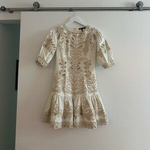 Maje embroidered dress